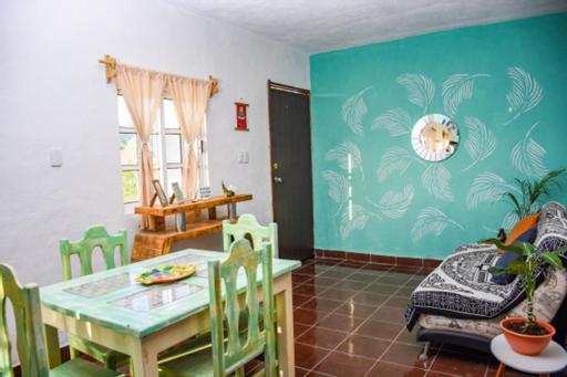 Departamentos Cerca De Ferry Holbox Hotell Eksteriør bilde
