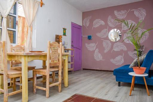 Departamentos Cerca De Ferry Holbox Hotell Eksteriør bilde
