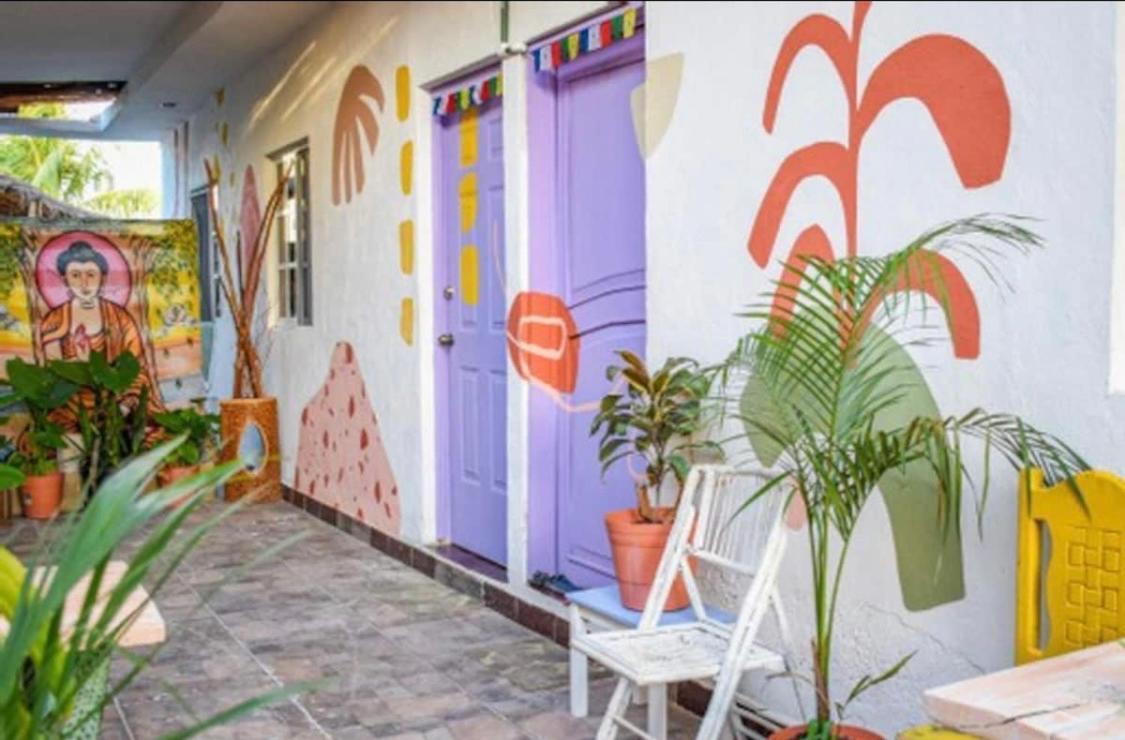 Departamentos Cerca De Ferry Holbox Hotell Eksteriør bilde